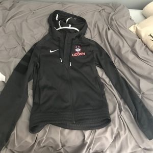 Nike UCONN zip up therma-fit sweatshirt